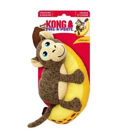 Kong Kong Pull-A-Partz Pals Monkey Dog Toy Medium