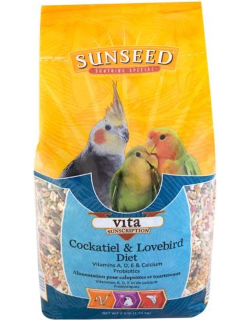 Vitakraft Sunseed Vita Cockatiel Food 2.5LB