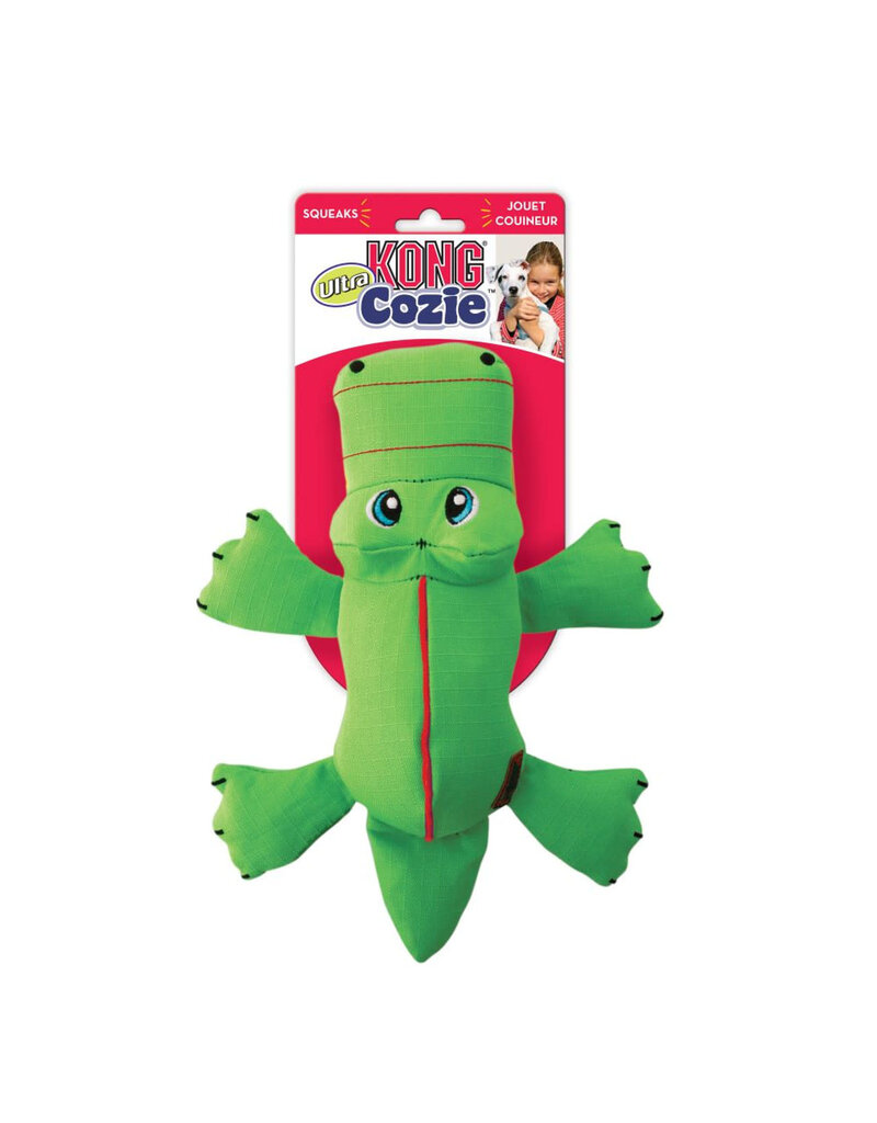 Kong Cozie Ultra Ana Alligator Dog Toy Large