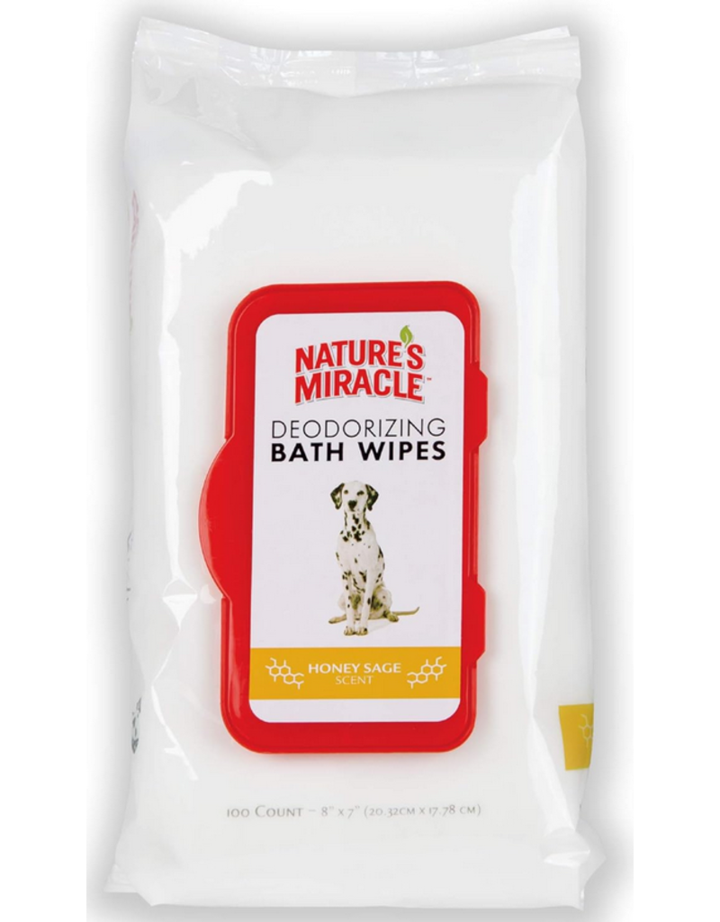 Natures Miracle Wipes Honey Sage 100ct