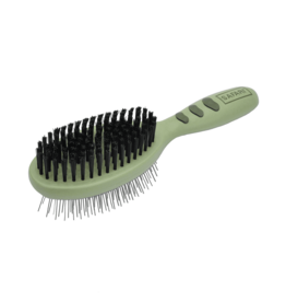 Coastal Pet Products Coastal Safari Combo Brush for Dogs- MEDIUM - GREY