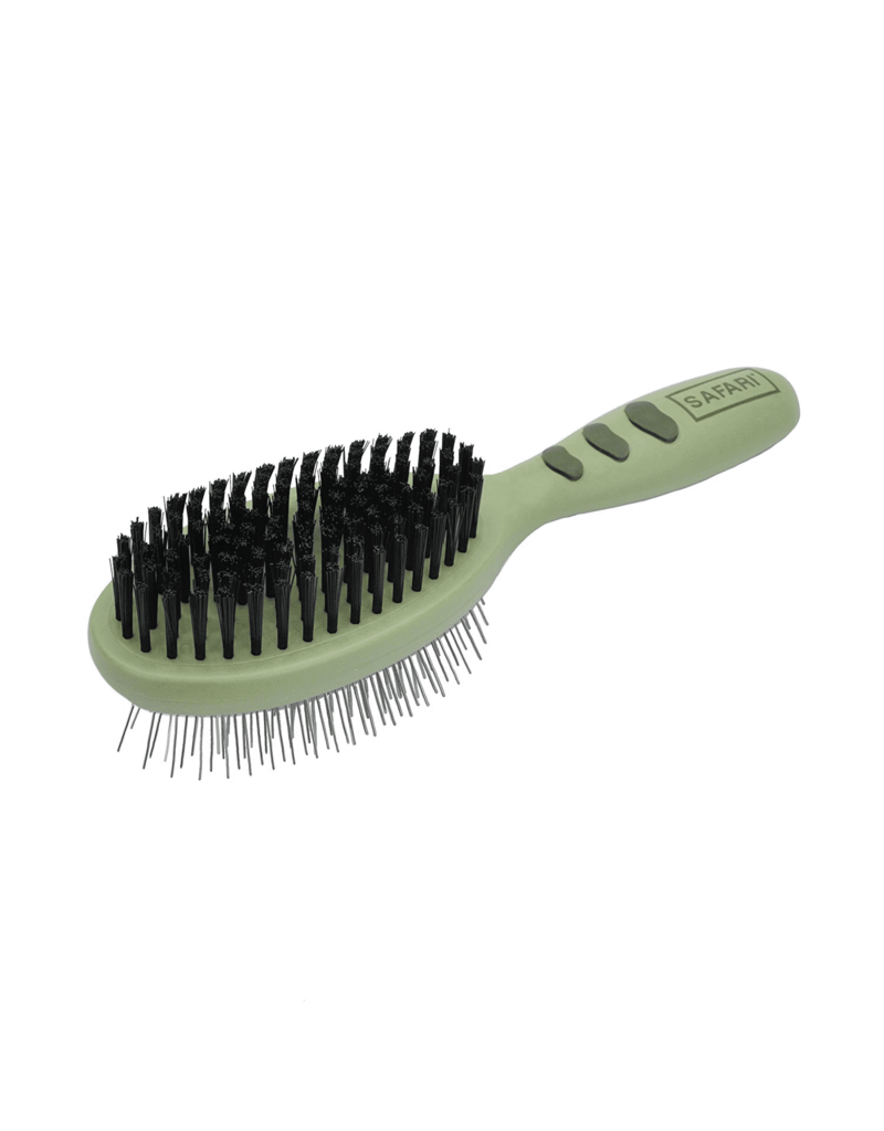 Coastal Pet Products Coastal Safari Combo Brush for Dogs- MEDIUM - GREY