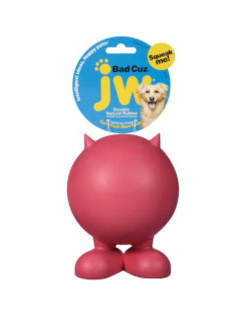 JW Products JW Pet Bad Cuz Dog Toy Color Varies Large