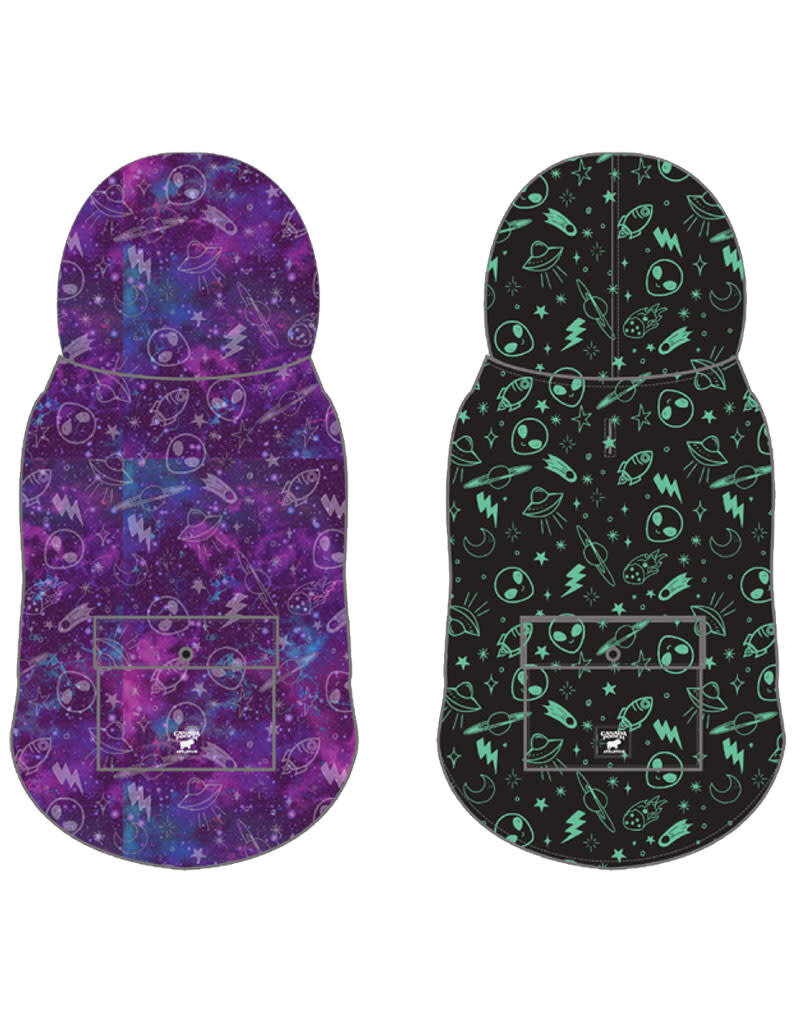 Canada Pooch Canada Pooch Dog Pick Me Poncho Glow In The Dark 14