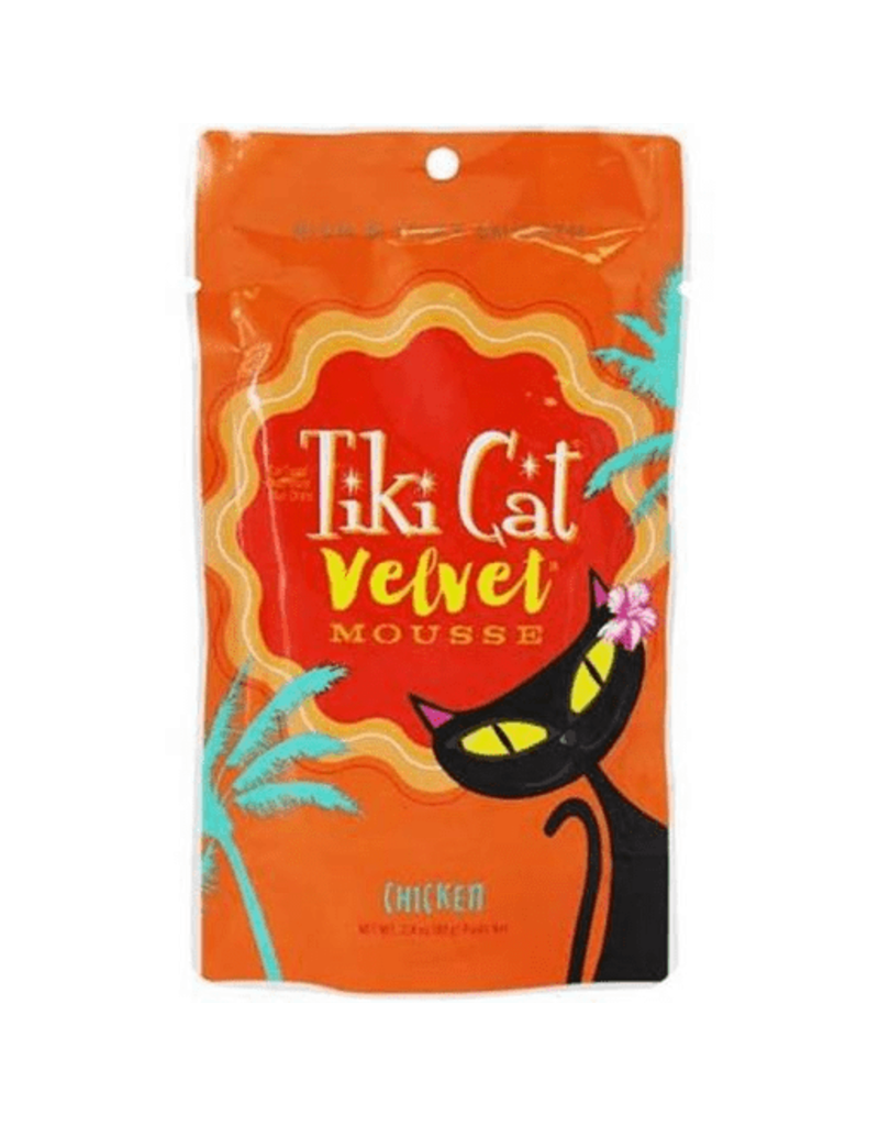 Tiki Cat Tiki Cat Velvet Mousse Chicken Recipe Wet Cat Food 2.8oz