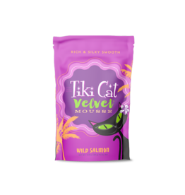 Tiki Cat Tiki Cat Velvet Mousse Salmon Recipe Wet Cat Food 2.8oz
