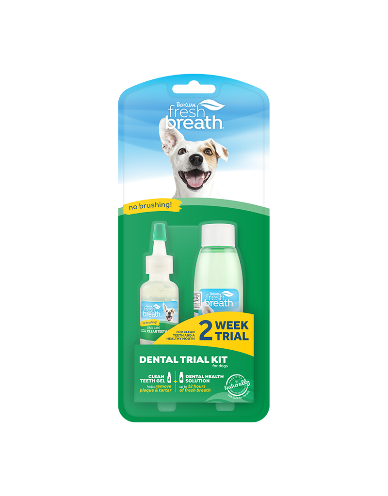 Fresh Breath Dog Dental Trail Kit 2 Pack
