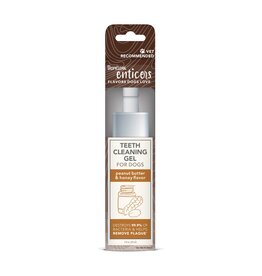 TropiClean Tropiclean Enticers Peanut Butter & Honey Flavor Teeth Cleaning Gel for Dogs