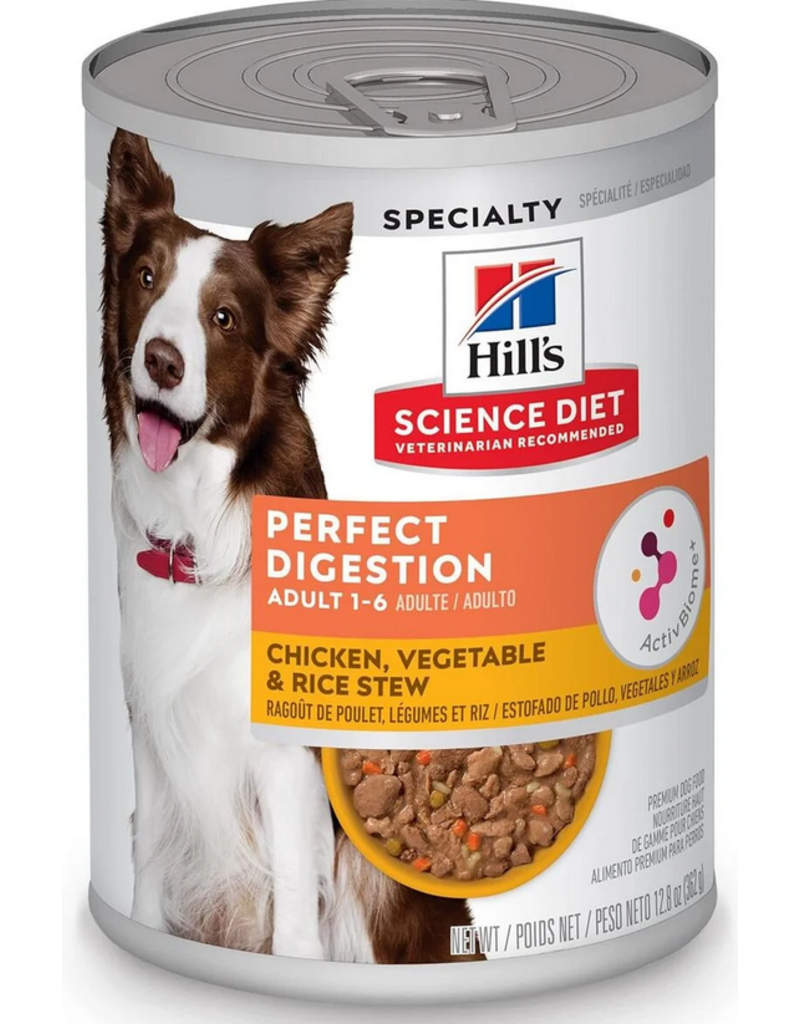 Hills Science Diet Perfect Digestion Adult Chicken, Vegtable & Rice Stew (605827)