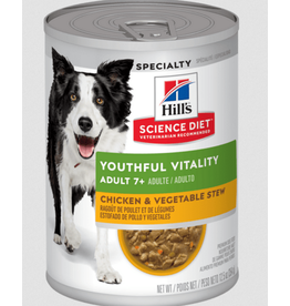 Hill's SD Senior Vitality Adullt 7+ Chicken/Vegtable Stew 12.5 oz (10763)