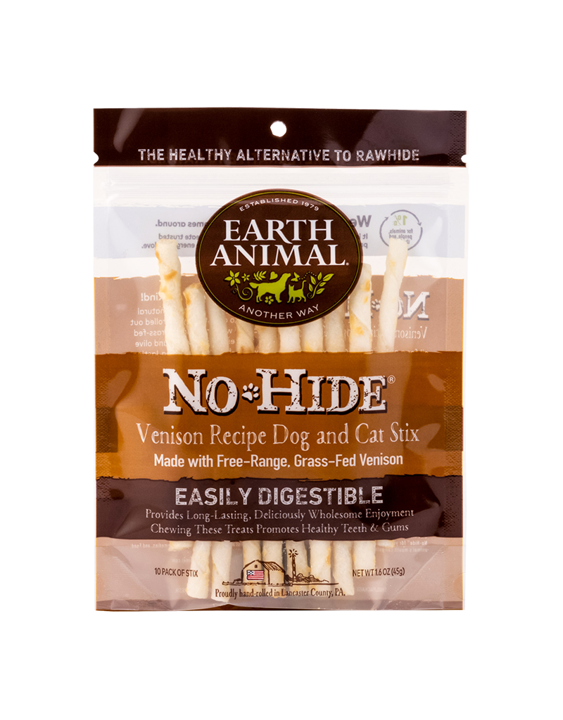 Earth Animal Earth Animal No-Hide Venison Stix For Dogs & Cats 3oz