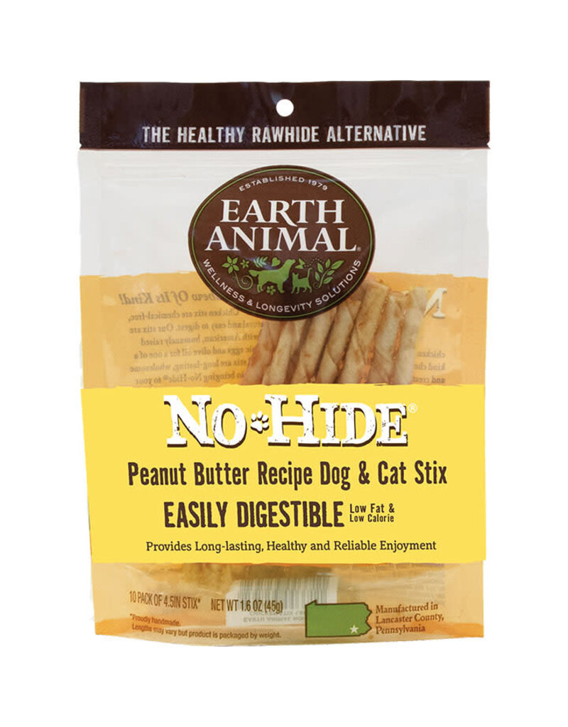 Earth Animal Earth Animal No-Hide Peanut Butter Stix For Dogs & Cats 3oz