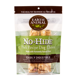 Earth Animal Earth Animal No-Hide Pork Rolls For Dogs 7" 2 Pack
