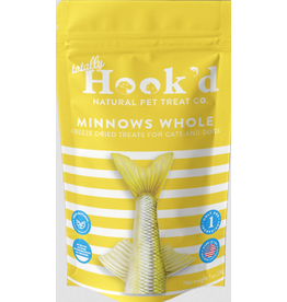 Totally Hook'd Whole Freeze Dried Minnows For Cats & Dogs 2oz