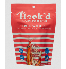 Totally Hook'd Whole Freeze Dried Krill For Cats & Dogs 1oz