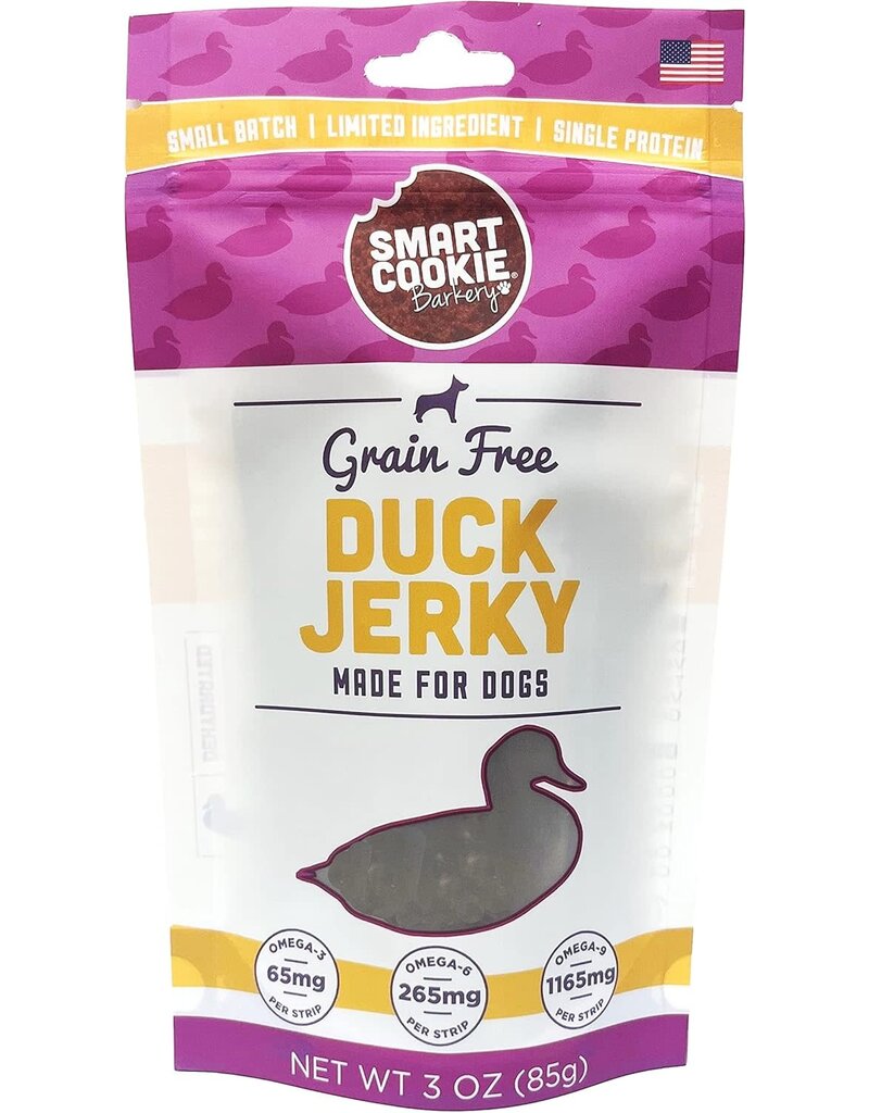 Smart Cookie Duck Jerky Strips Dog Treats 3oz