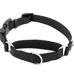 Coastal Martingale Collar With Buckle - Black (S)