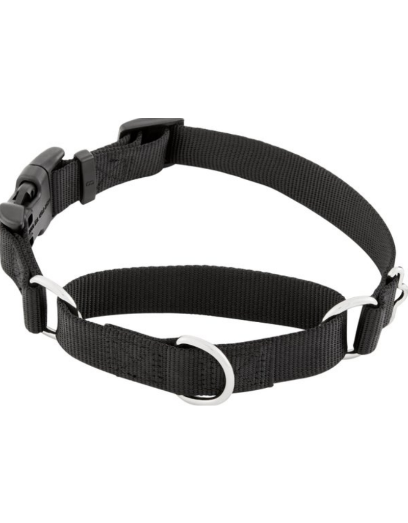 Coastal Martingale Collar With Buckle - Black (S)