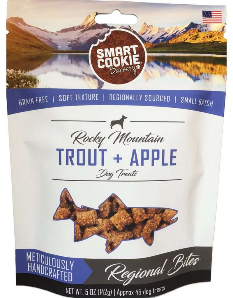Smart Cookie Rocky Mountain: Trout + Apple Dog Treats 5oz