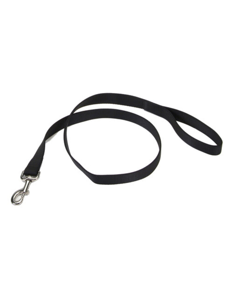 Coastal Pet Products Coastal Style 906 1" x 6' Heavyweight Nylon Training Lead Black