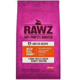 Rawz Rawz Limited Recipe Freeze Dried Raw Coated Rabbit Cat Food 1.75LB