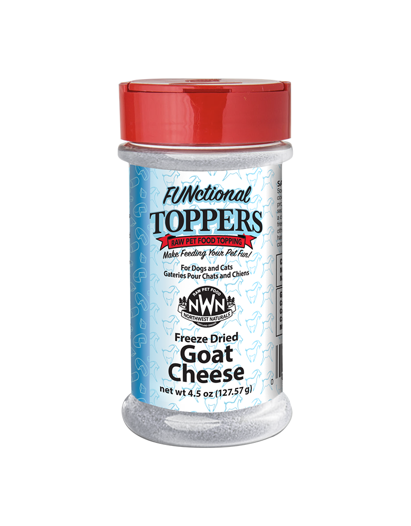 Northwest Naturals NORTHWEST NATURALS DOG CAT FREEZE-DRIED TOPPER GOAT CHEESE 4.5OZ