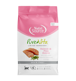 Nutrisource NutriSource Pure Vita Salmon & Pea Cat Food 4LB