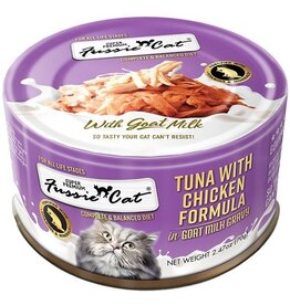 Fussie Cat Fussie Cat Tuna & Chicken In Goat Milk Gravy Canned Cat Food 2.47oz