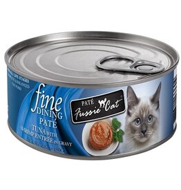Fussie Cat Fussie Cat Fine Dinning Pate Tuna With Shrimp Entree In Gravy Canned Cat Food 2.82oz