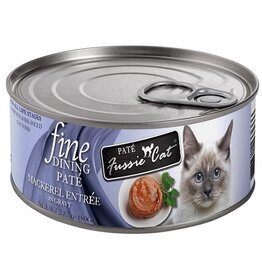Fussie Cat Fussie Cat Fine Dinning Pate Mackerel Entree In Gravy Canned Cat Food 2.82oz