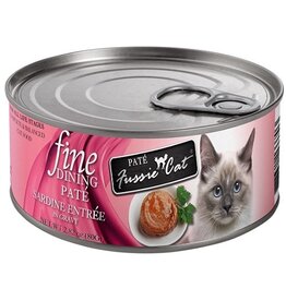 Fussie Cat Fussie Cat Fine Dinning Pate Sardine Entree In Gravy Canned Cat Food 2.82oz