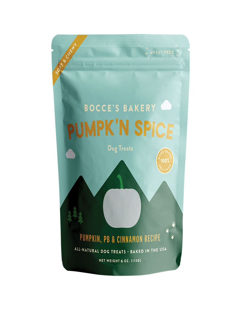 Bocce's Bakery dog soft & chewy pumpkin spice 6oz