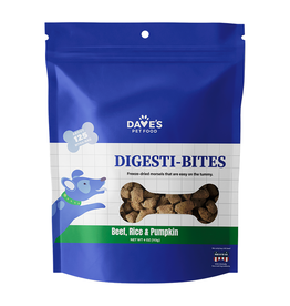 Daves Pet Food Dave's Pet Food Digesti-Bites Beef, Rice & Pumpkin Freeze Dried Dog Treats 4oz