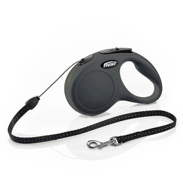 Flexi Flexi New Classic Small Cord 26 lb Black 16 ft