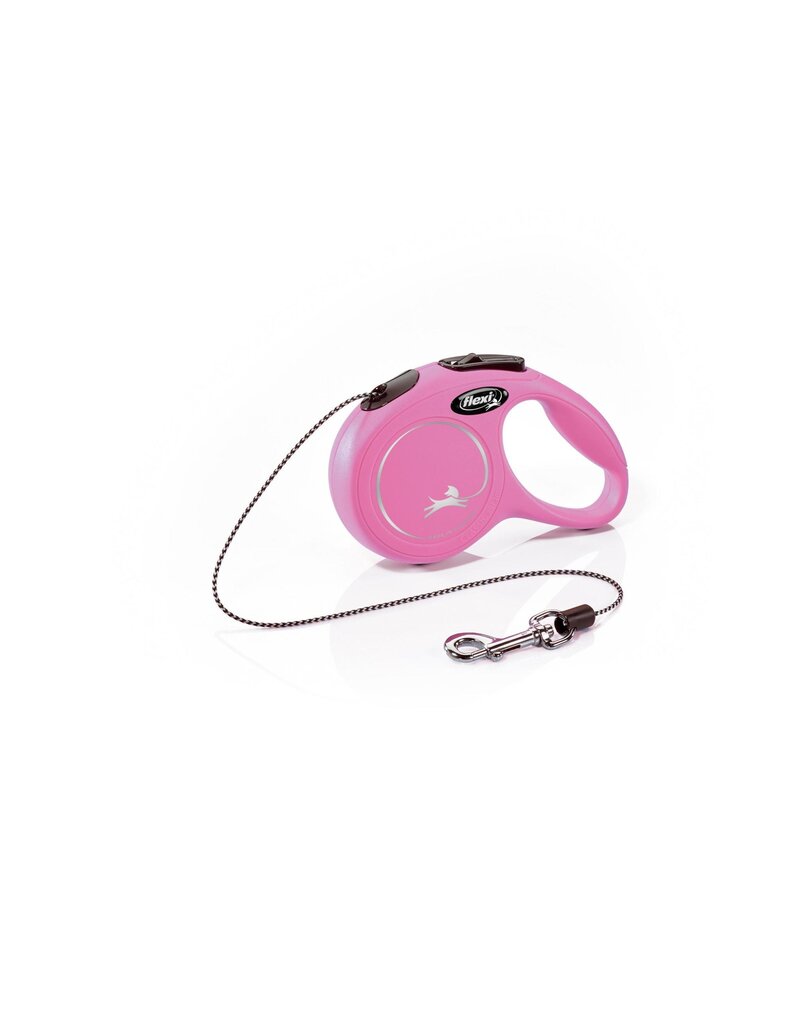Flexi New Classic Small Tape 33 lb Pink 16'