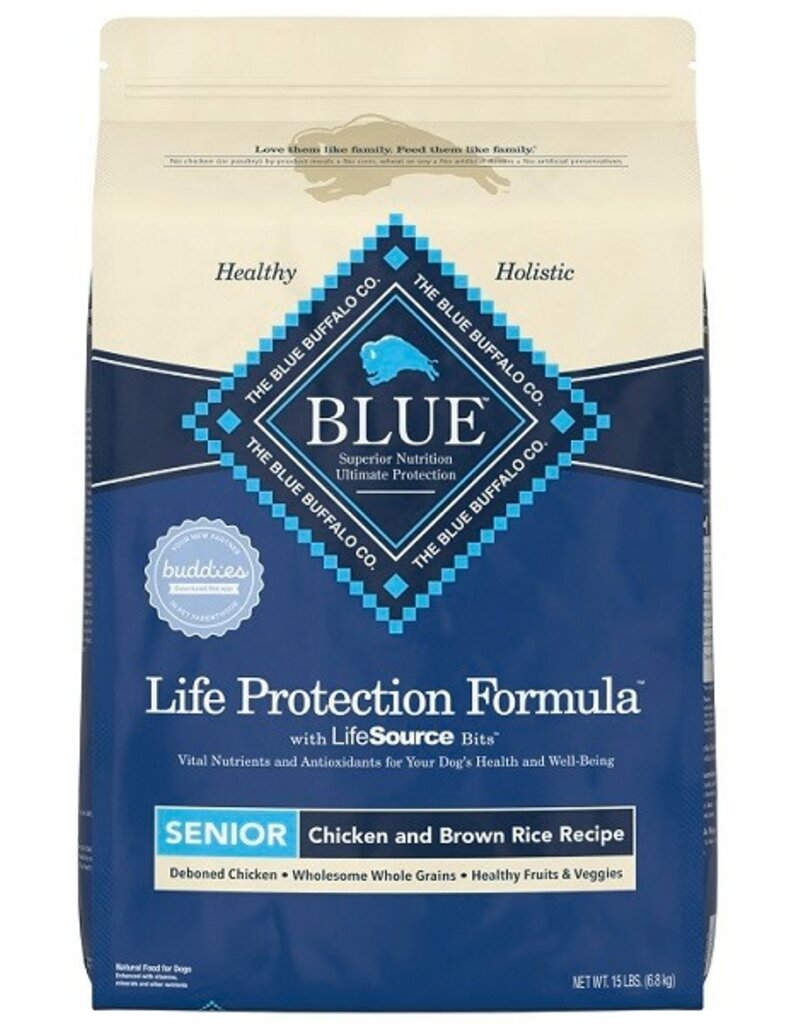 Blue Buffalo Blue Buffalo Dog Senior 15lb