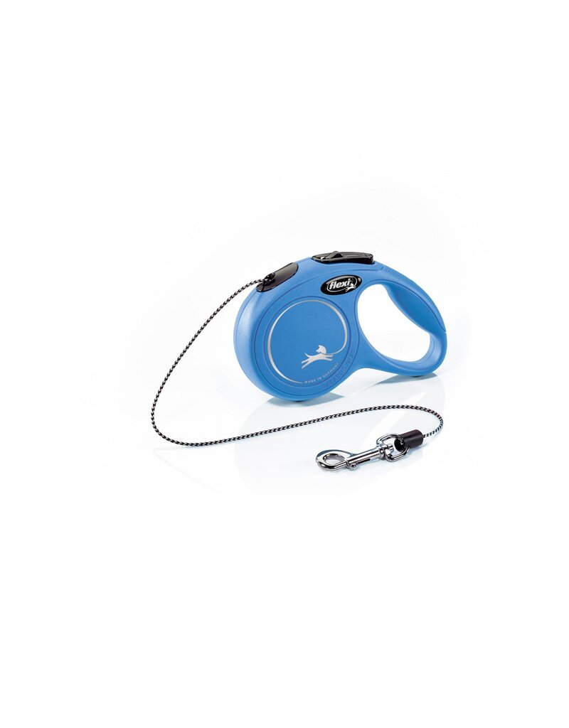 Flexi Flexi New Classic Medium Cord 44 lb Blue 16'