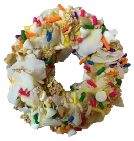 K9 Granola Factory K9 Granola Factory Gourmet Donut, The Holy Hound Donut Dog Treat