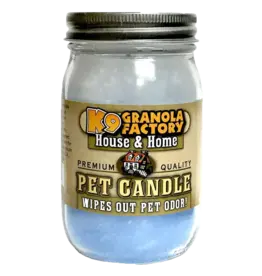 K9 Granola Factory K9 Granola Factory House & Home Collection, Fluffy Puppy Pet Odor Eliminator Candle, 16oz