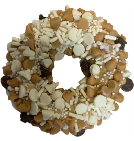 K9 Granola Factory K9 Granola Factory Gourmet Donut, Peanut Butter Cup Blizzard Donut Dog Treat