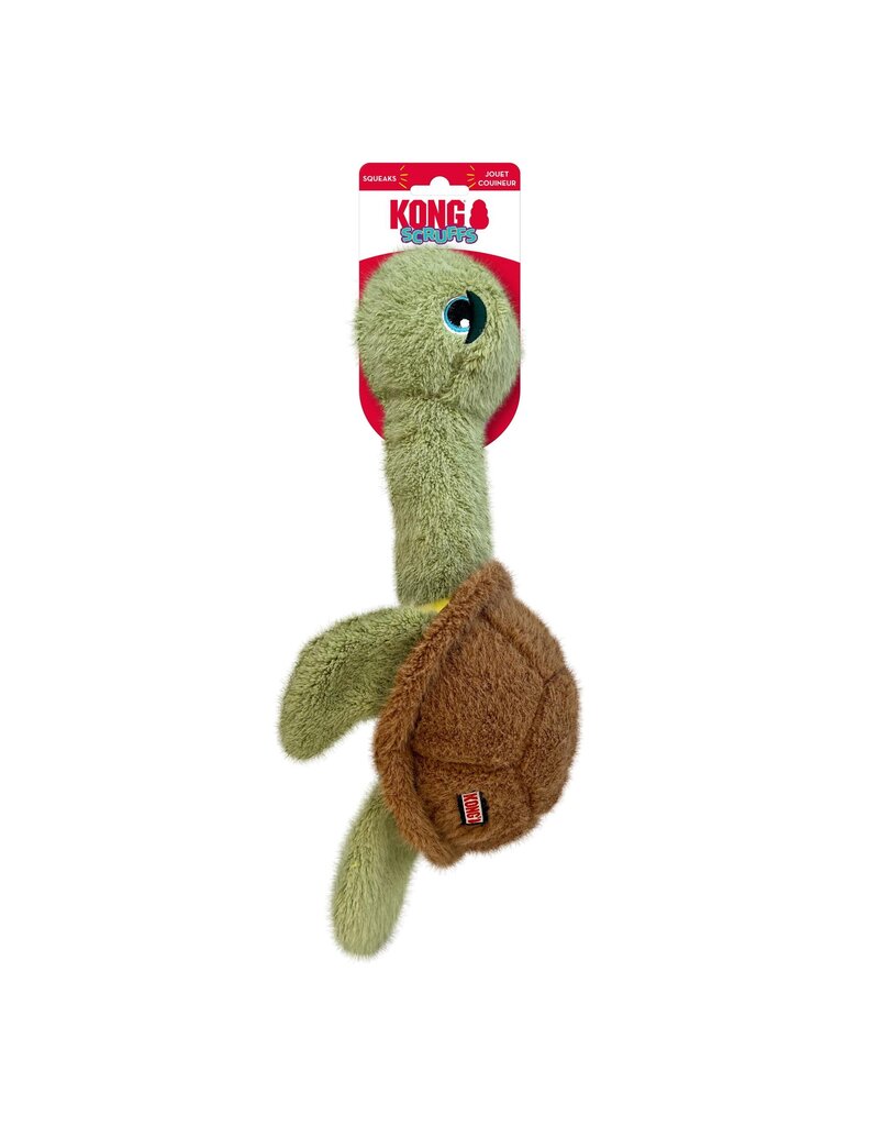 Kong Scruffs Turtle Dog Toy Medium / Large