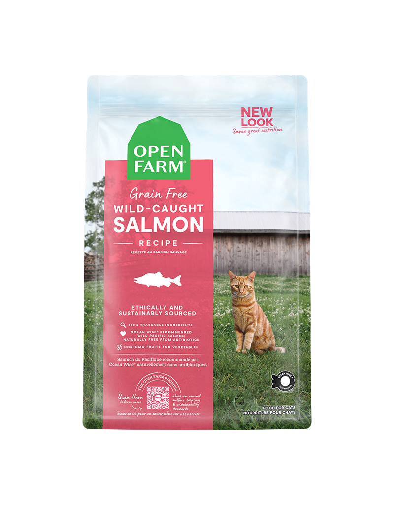 Open Farm Open Farm Grain Free Wild Caught Salmon Cat Food 2LB