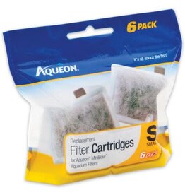 Aqueon Filter Cartridge Small 6 pack