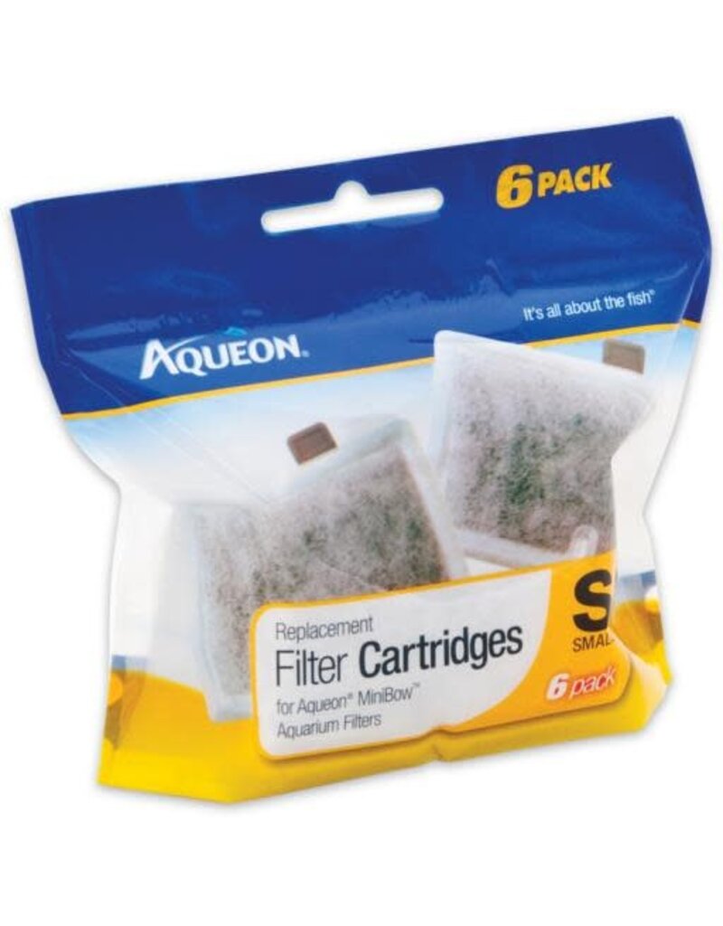 Aqueon Filter Cartridge Small 6 pack