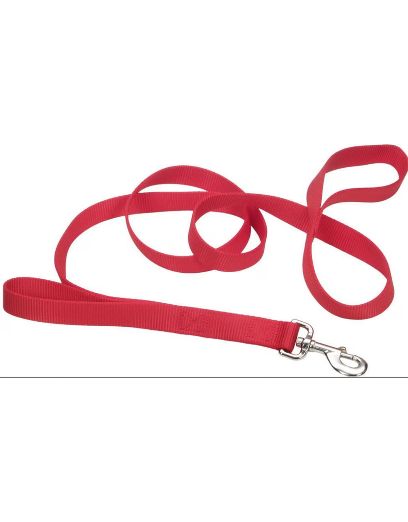Coastal - Loops 2 - Double Handle Dog Leash, Red