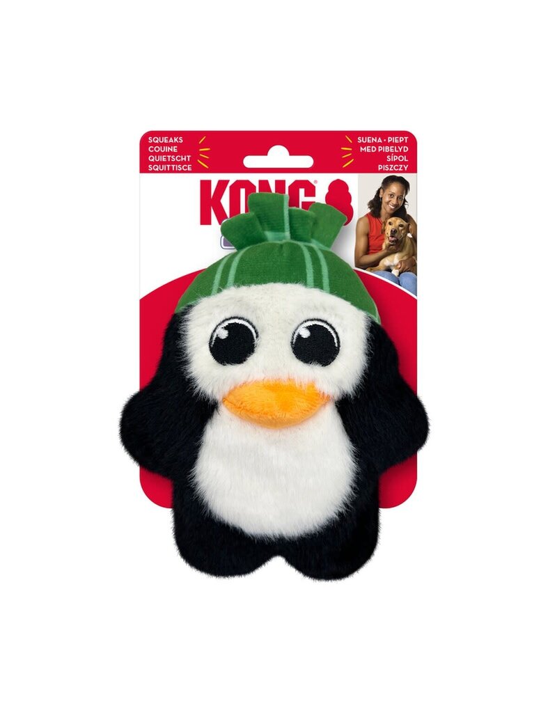 Kong Kong Holiday Snuzzle Penguin Small
