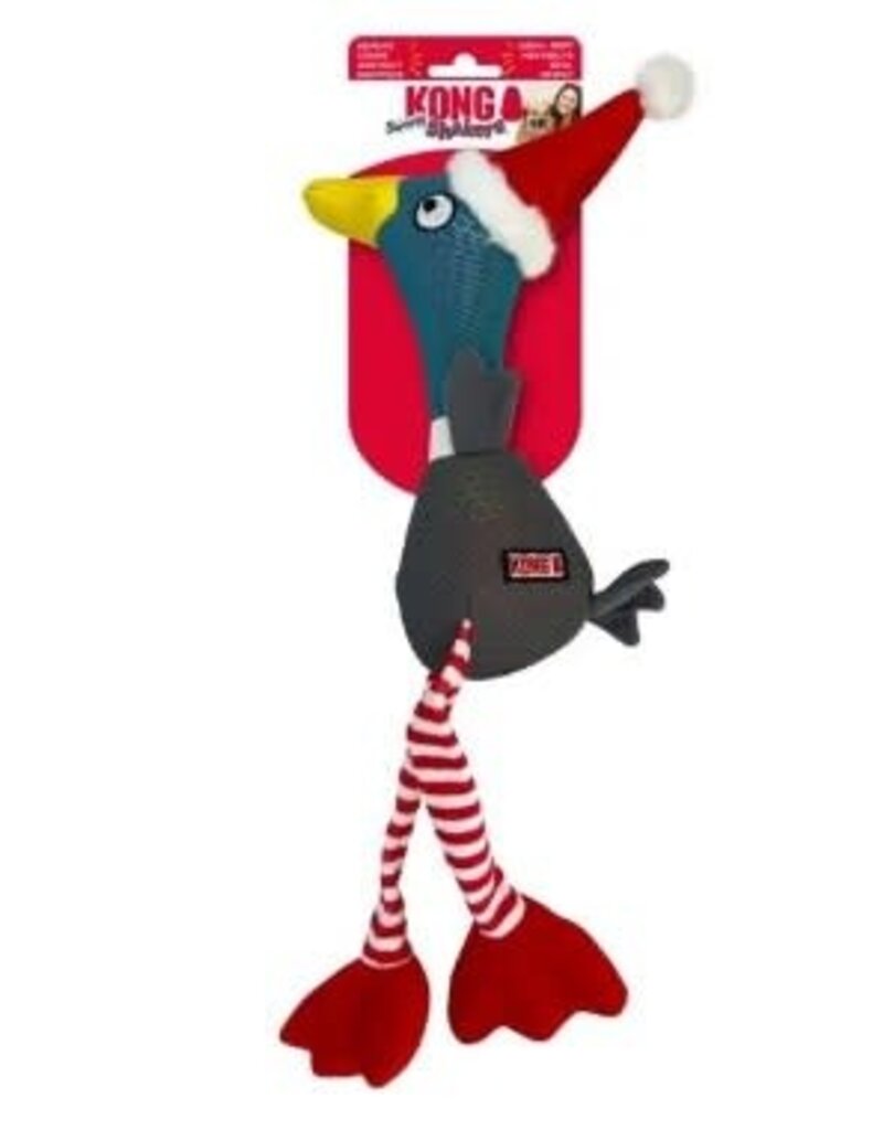 Kong Kong Holiday Shakers Shimmy Mallard Dog Toy