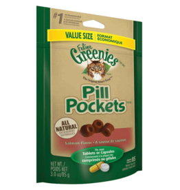 Greenies Greenies Pill Pockets Feline Salmon Flavor Cat Treats
