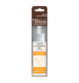 Tropiclean Enticers Chicken Flavor Teeth Cleaning Gel for Cats 2oz