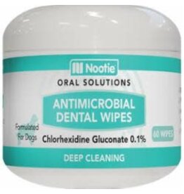 Nootie Nootie Dog Dermatology Solutions Antimicrobial Dental Pad - 60 Ct